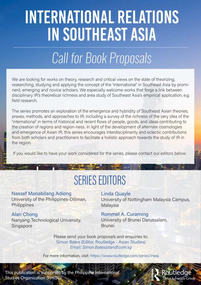 International Relations in Southeast Asia